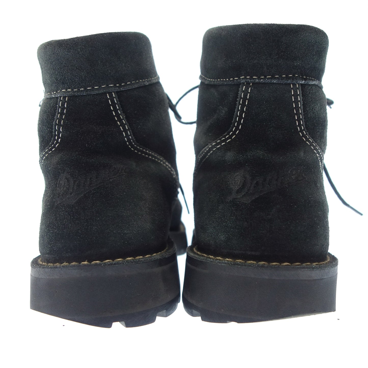 ダナー マウンテンブーツ エクスプローラー 45202X スエード US8.5 黒 Danner【AFC55】【中古】