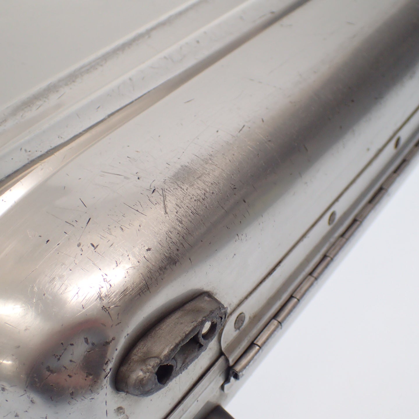 ゼロハリバートン アタッシュケース シルバー ZERO HALLIBURTON【AFB48】【中古】