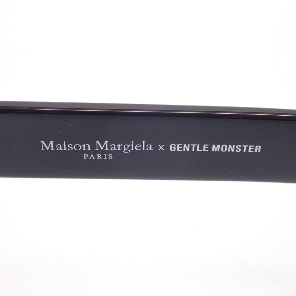 極美品◆メゾンマルジェラ ジェントルモンスター サングラス MM004 黒系 Maison Margiela GENTLEMONSTAR【AFB55】