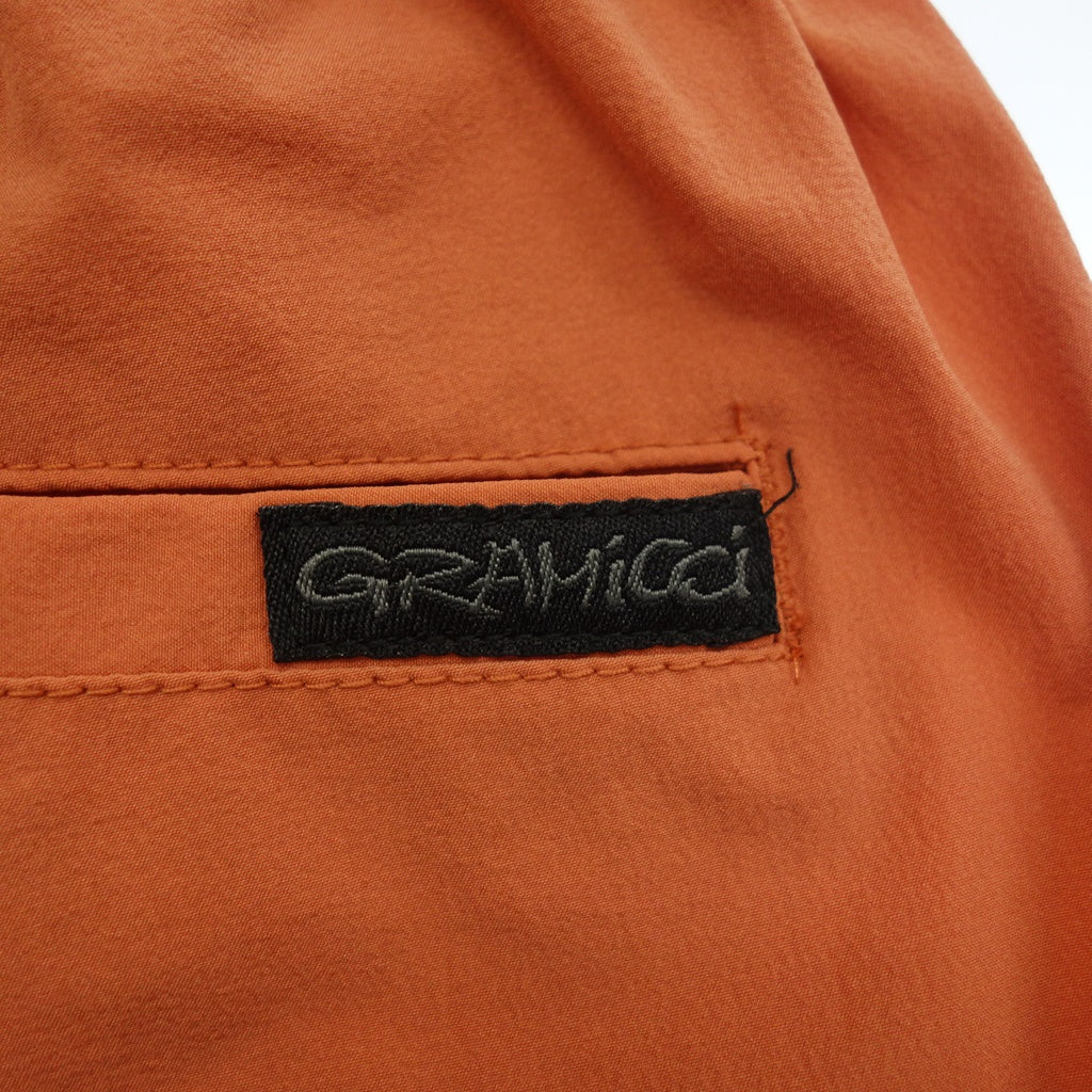 美品◆グラミチ ショーツ ナイロン メンズ オレンジ S GRAMICCI【AFB43】