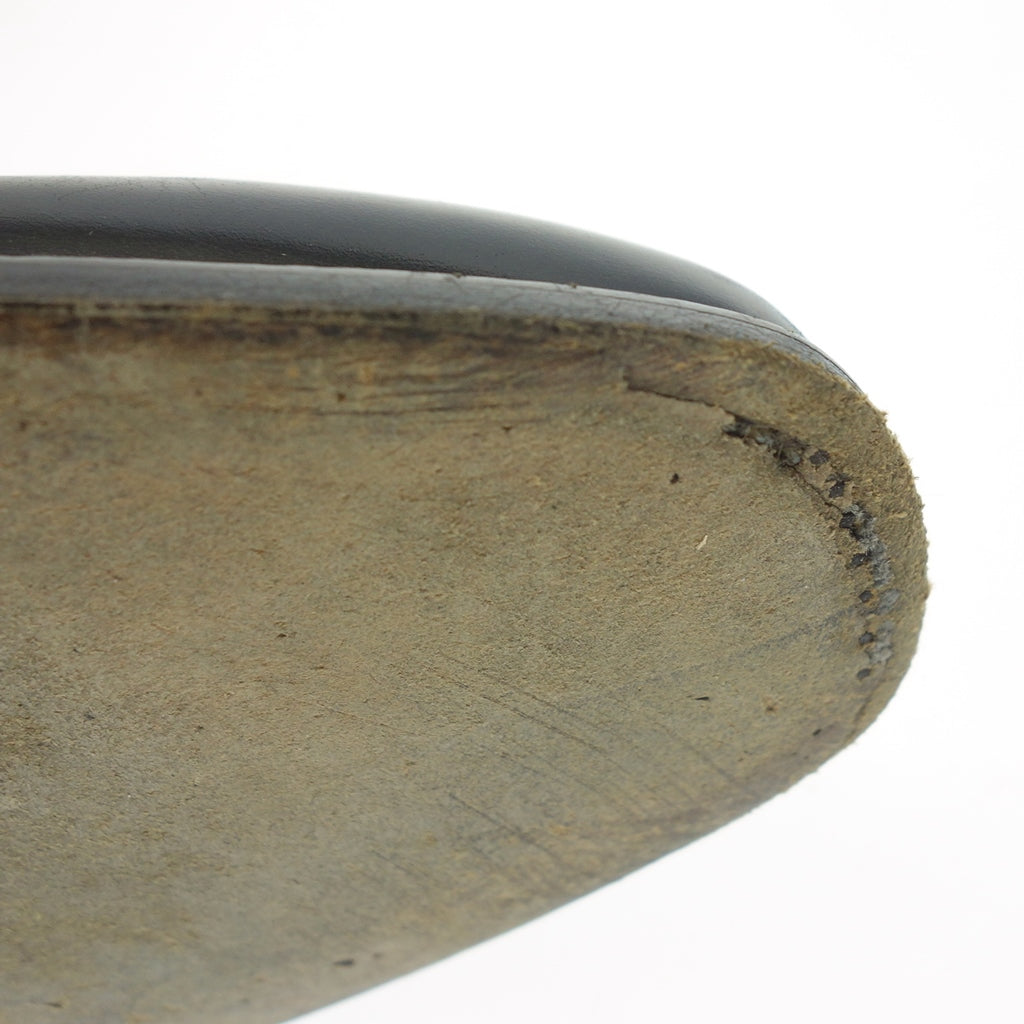 極美品◆ステファノベーメル レザーシューズ フルブローグ メンズ 39.5 黒 Stefano Bemer【LA】