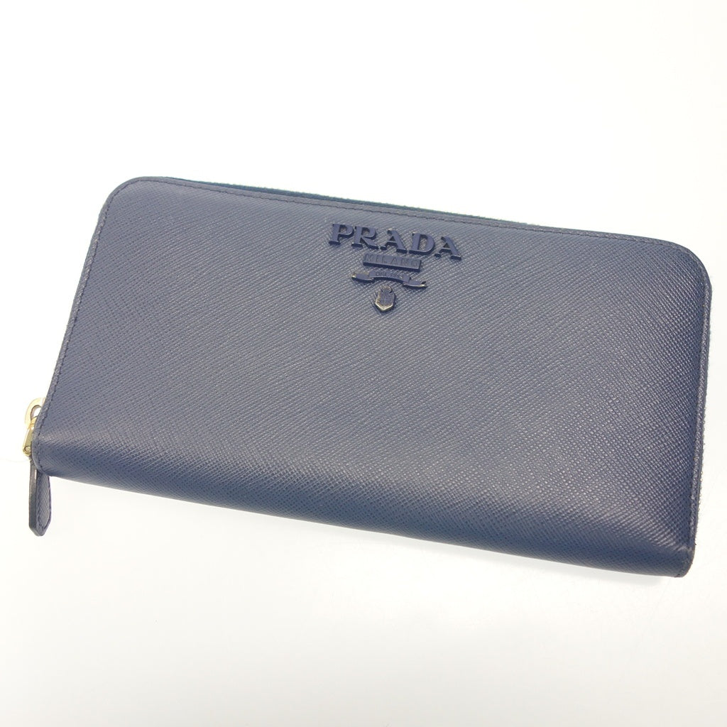 中古◇プラダ 長財布 ラウンドファスナー ネイビー PRADA【AFI16】 – ストックラボ オンライン｜ブランドヴィンテージ