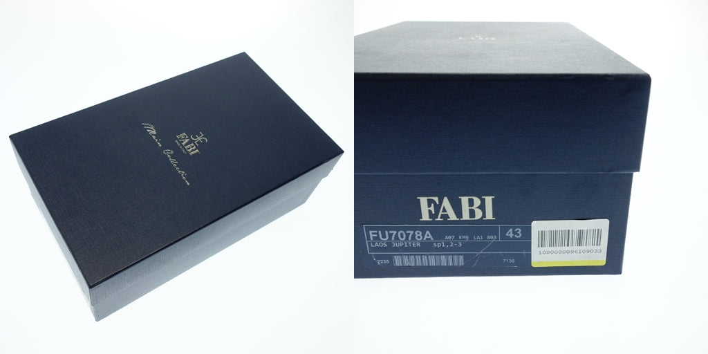 美品◆ファビ スリッポン ローファー メンズ 43 ブラウン系 FABI【AFD1】