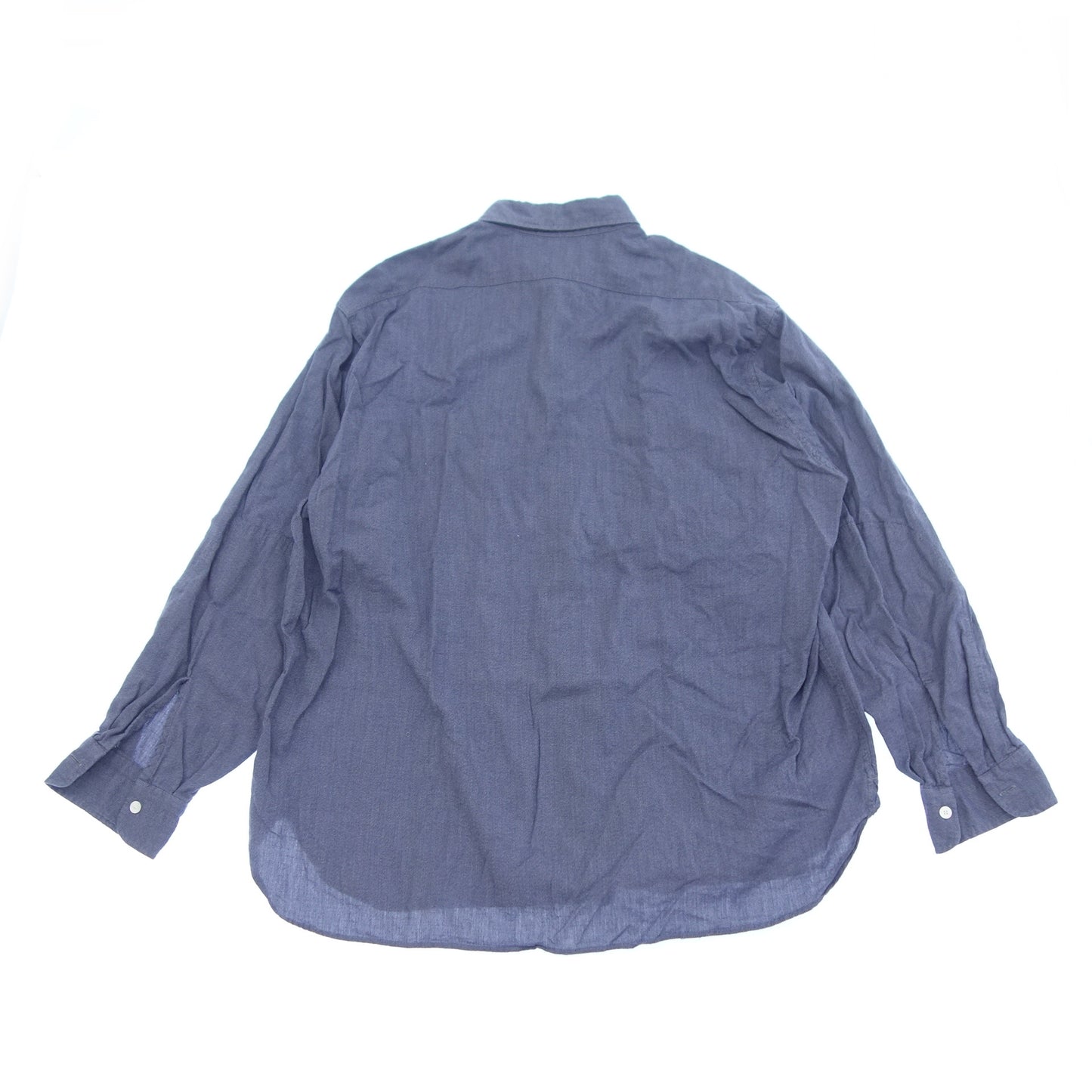 コモリ シャツ コットン ワークシャツ U03-020 メンズ パープル系 2 COMOLI【AFB2】【中古】