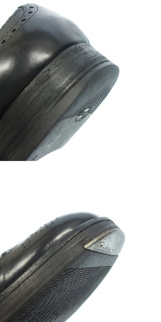 中古◆ジョンロブ レザーシューズ ウイングチップ ダービー 旧ロゴ 5.5 メンズ 黒 JOHN LOBB Darby【AFD1】