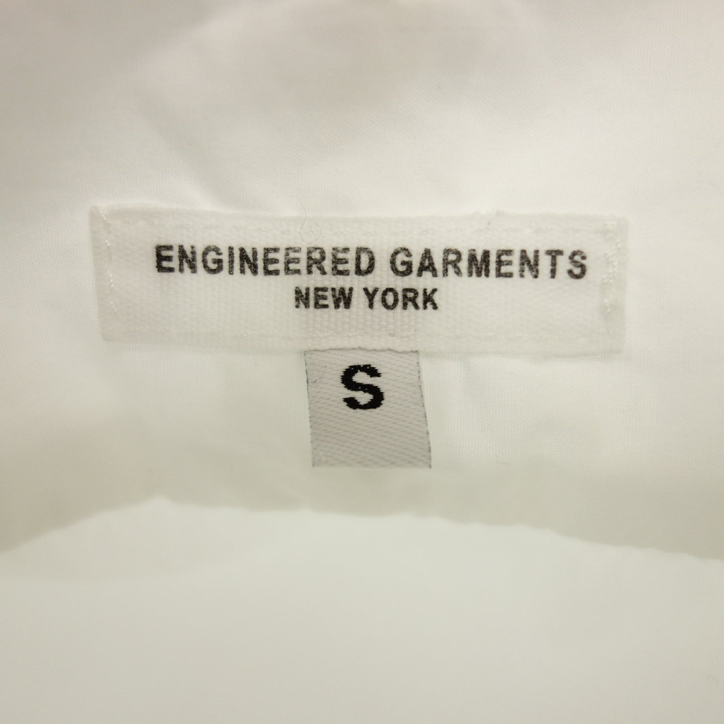 中古◆エンジニアードガーメンツ シャツ バンドカラー メンズ 白 S ENGINEERED GARMENTS【AFB29】
