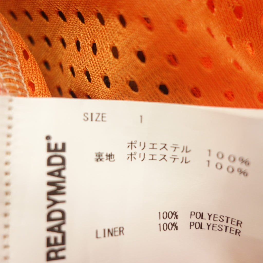 美品◆レディーメイド ジップアップジャケット ボア フリース メンズ ベージュ テディー サイズ1 RE-FU-BE-00-00-181 READYMADE【AFB20】