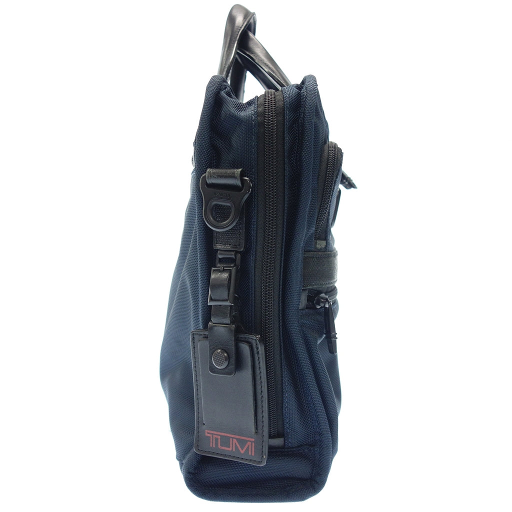 中古◆トゥミ SHIPS別注 ビジネスバッグ ALPHA2 2Way 26108NVS2E ネイビー TUMI【AFE8】