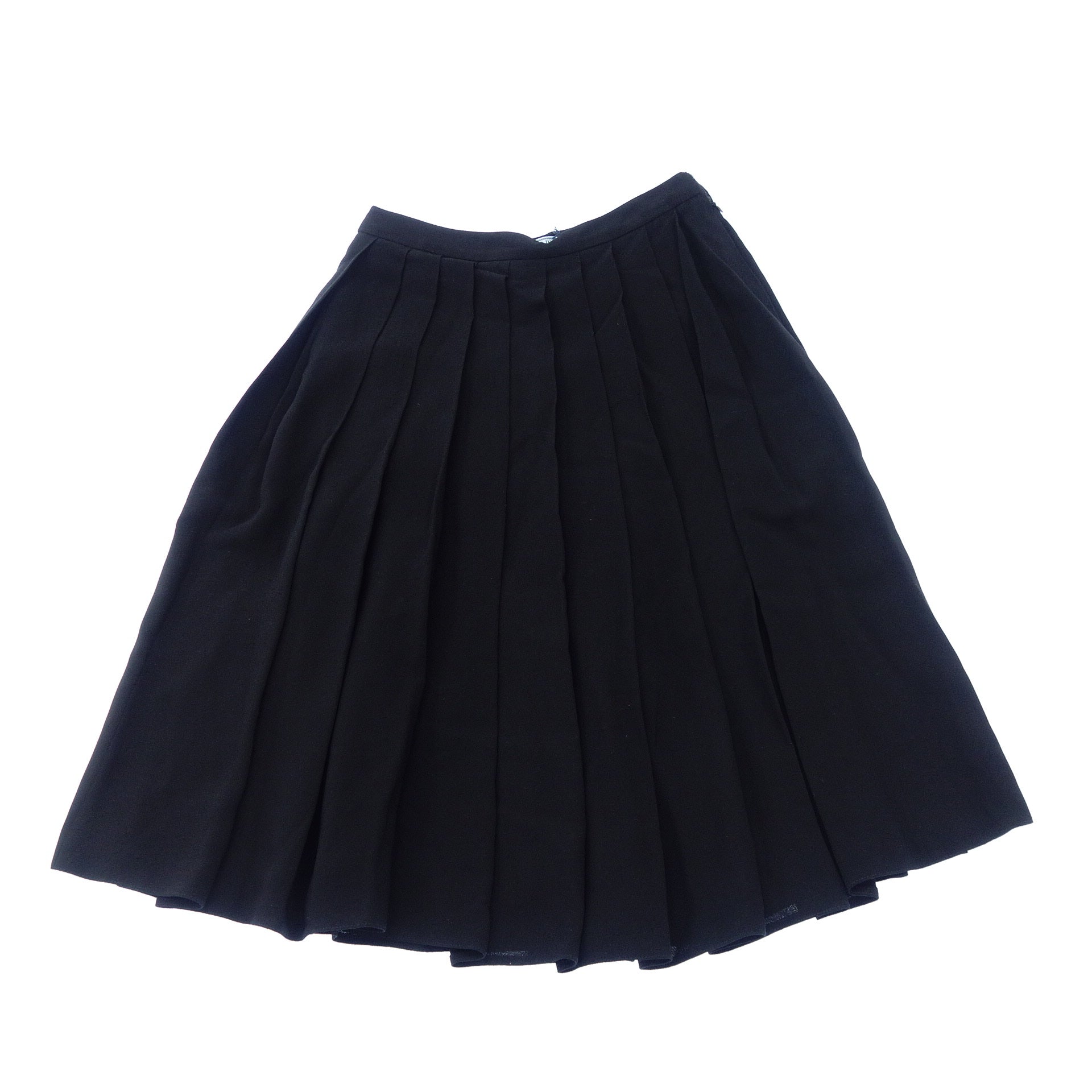 プラダ プリーツスカート 18SS 黒 36【AFB54】 – ストックラボ