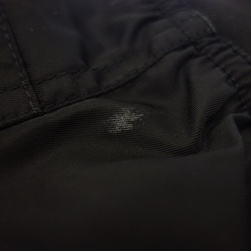 美品◆ディオール ブルゾン ボンバージャケット 17AW ナイロン メンズ ブラック サイズ46 733C408A3962 DIOR【AFB41】
