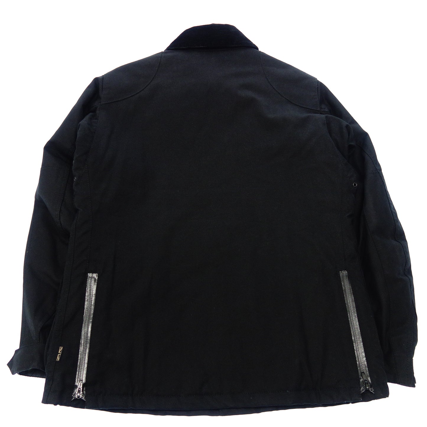 極美品◆バブアー ブルゾン ランドローバー オイルドジャケット メンズ 黒 S BARBOUR FOR LAND ROVER【AFA15】