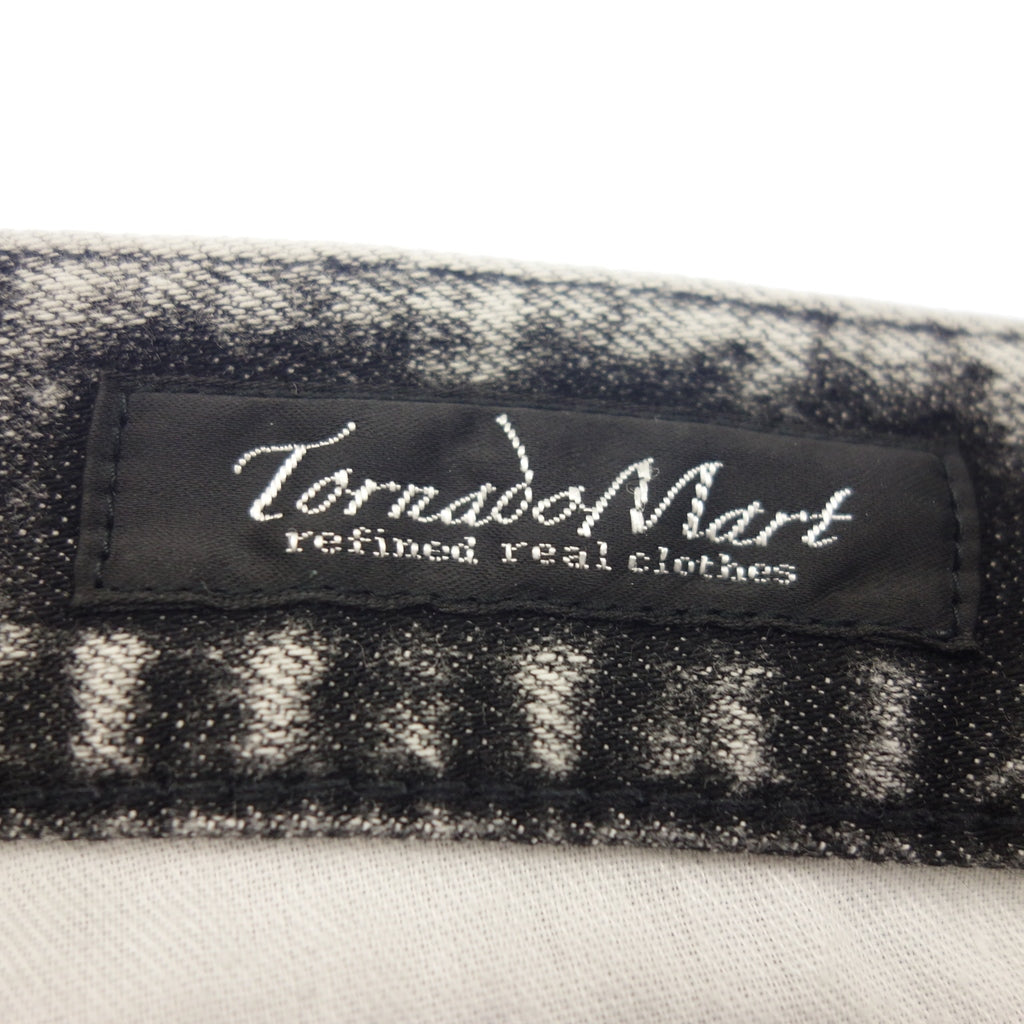 美品◆トルネードマート デニムパンツ メンズ ブラック サイズM TORNADO MART【AFB40】