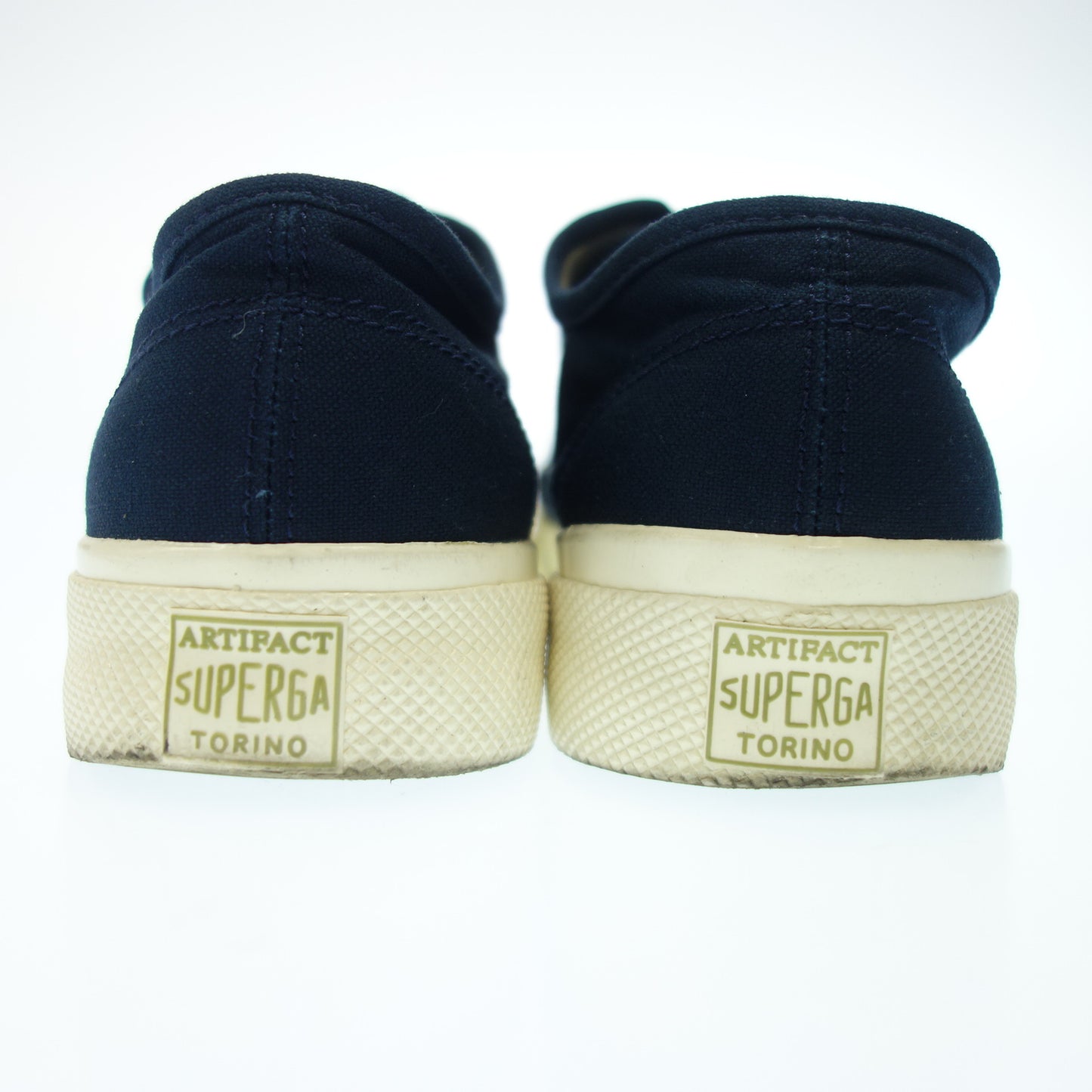 アーティファクト バイ スペルガ スニーカー メンズ 8 紺 ARTIFACT BY SUPERGA【AFC54】【中古】