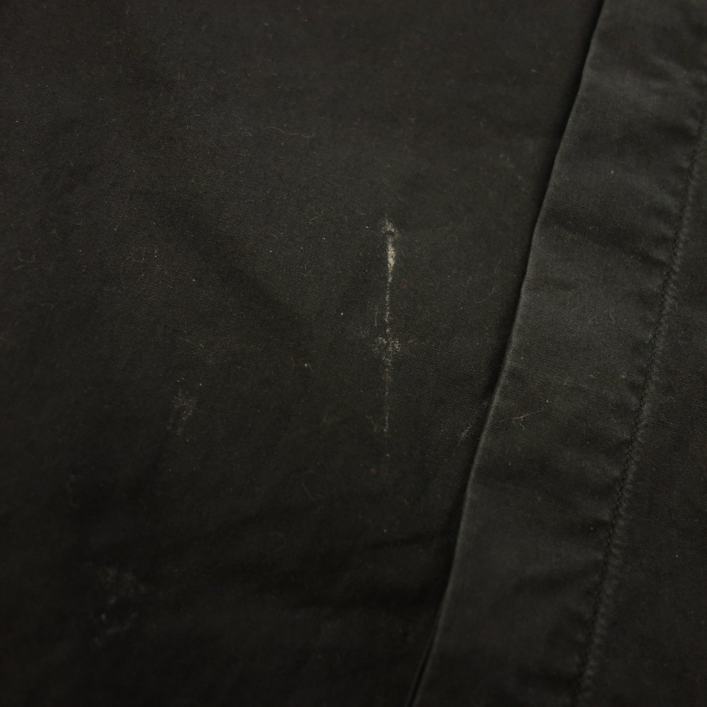 中古◆フェンディ 長袖シャツ クレリックカラー 黒系 サイズ39 メンズ FENDI【AFB4】