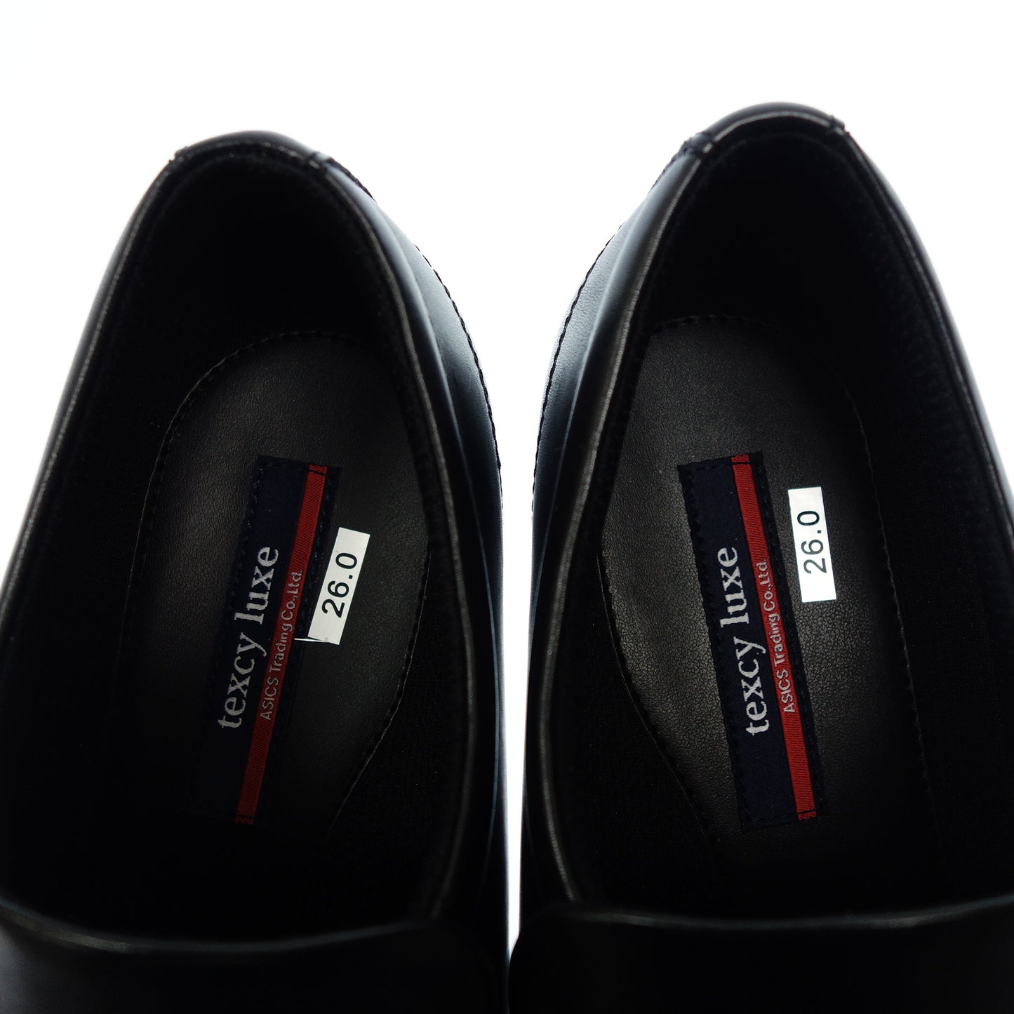 アシックス テクシーリュクス スリッポン TU-7771 メンズ ブラック 26cm asics【AFD9】【中古】