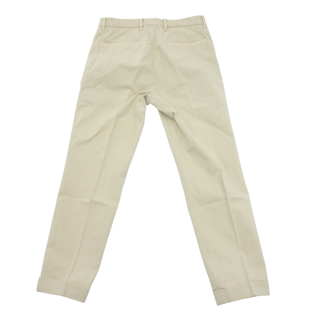 美品◆ジーティーアー コットンパンツ バイロン 1プリーツ メンズ ライトベージュ サイズ46 GTA BYRON【AFB11】