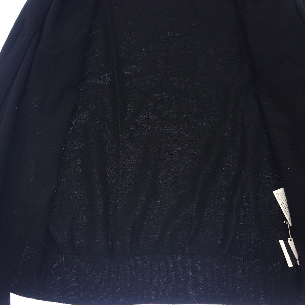 美品◆プレイ コムデギャルソン カーディガン メンズ ブラック サイズL PLAY COMME des GARCONS【AFB51】