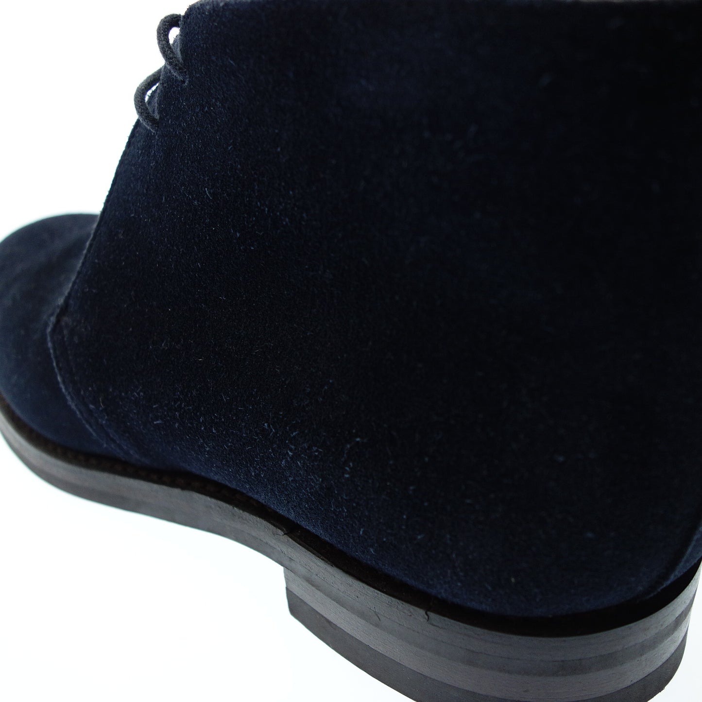 美品◆クロケット&ジョーンズ チャッカブーツ CHERTSEY スエード メンズ 6.5 ネイビー CROCKETT&JONES【AFD8】