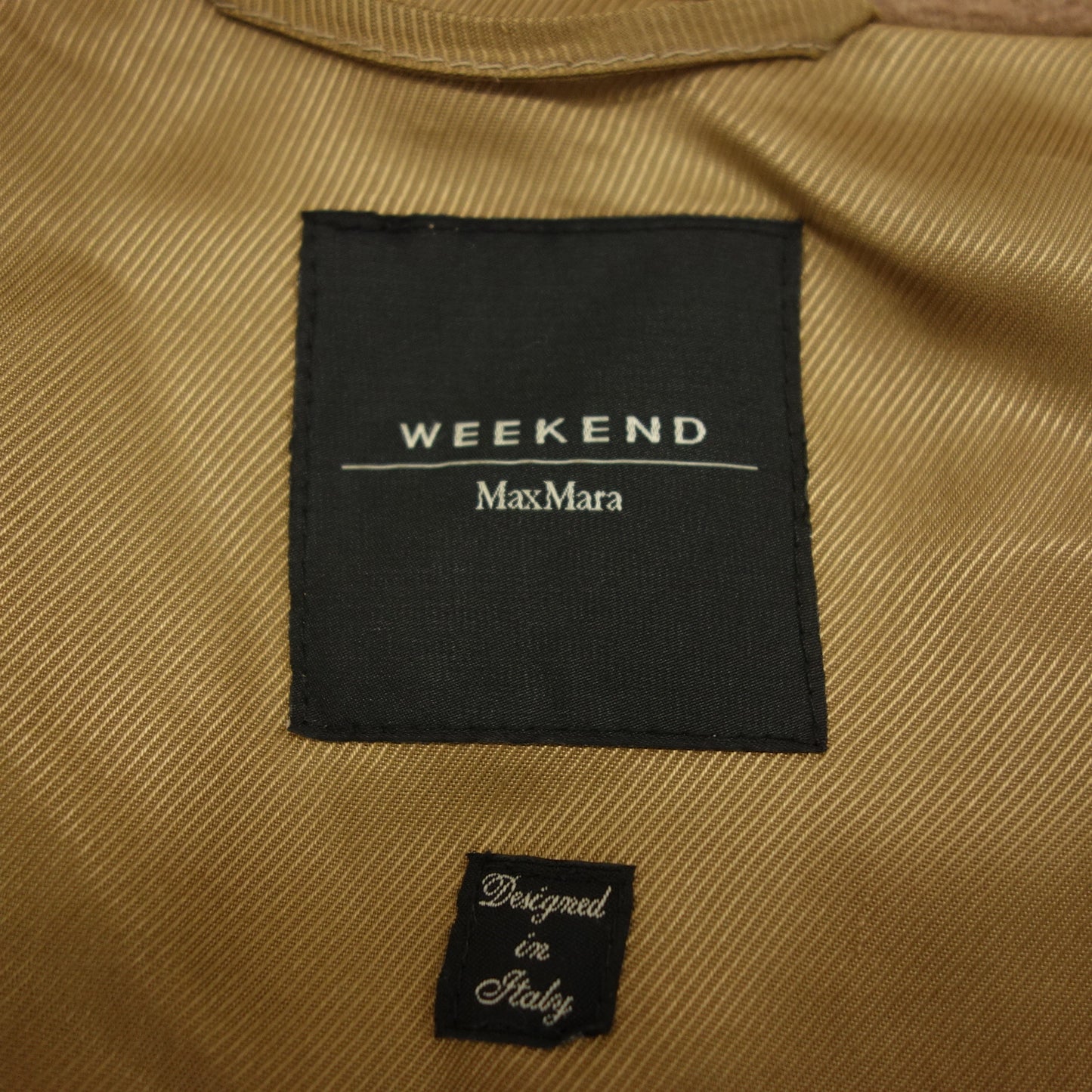 ウィークエンド マックスマーラ コート 50161493 ウール100% レディース ブラウン 36 WEEKEND MAXMARA【AFA12】【中古】