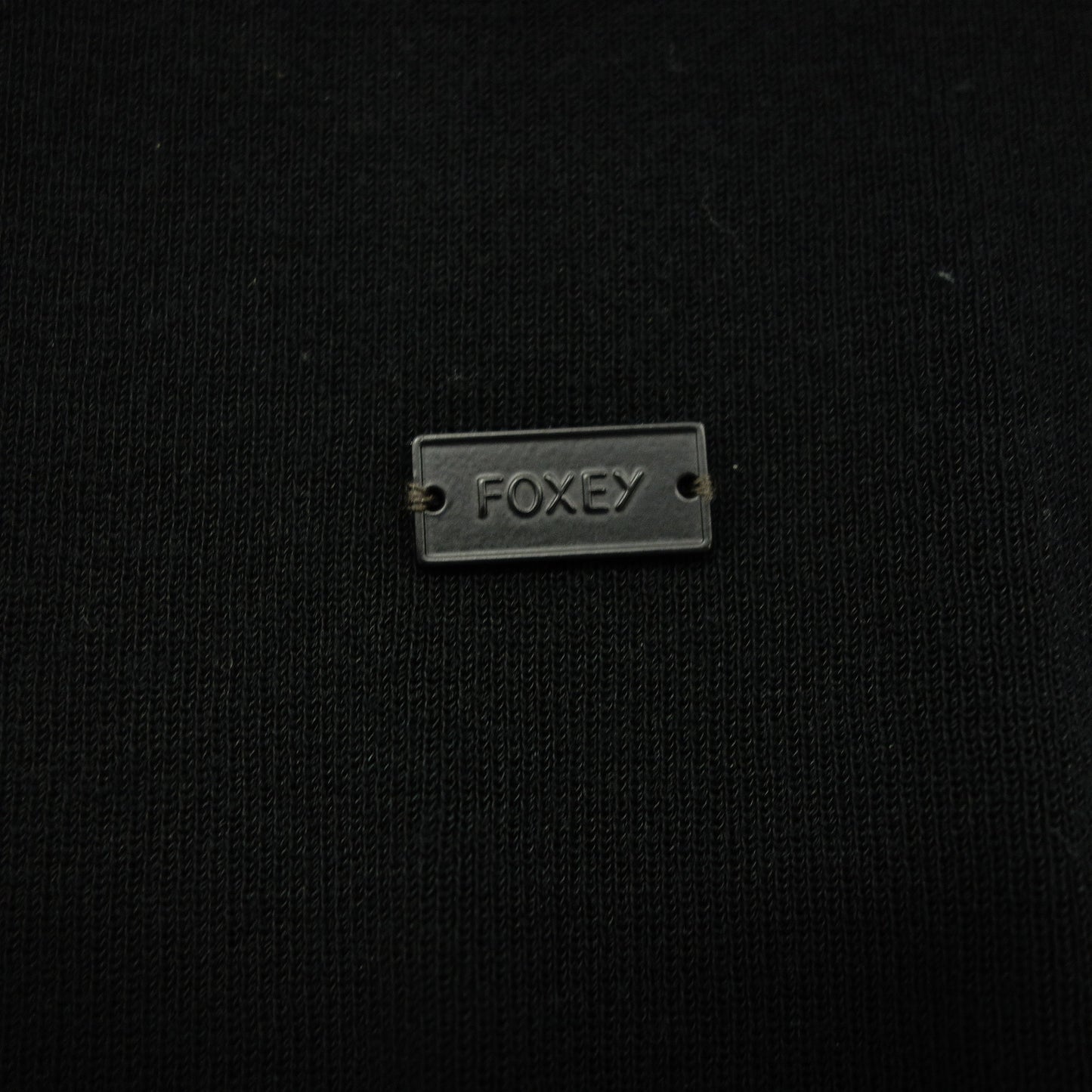 美品◆フォクシー ブティック ノースリーブ 42199 AFFETTO レディース ブラック系 サイズ40 FOXEY BOUTIQUE【AFB31】