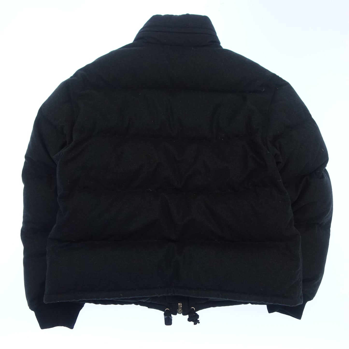 プラダ ダウンジャケット ウール メンズ M グレー系 PRADA【AFA2】【中古】