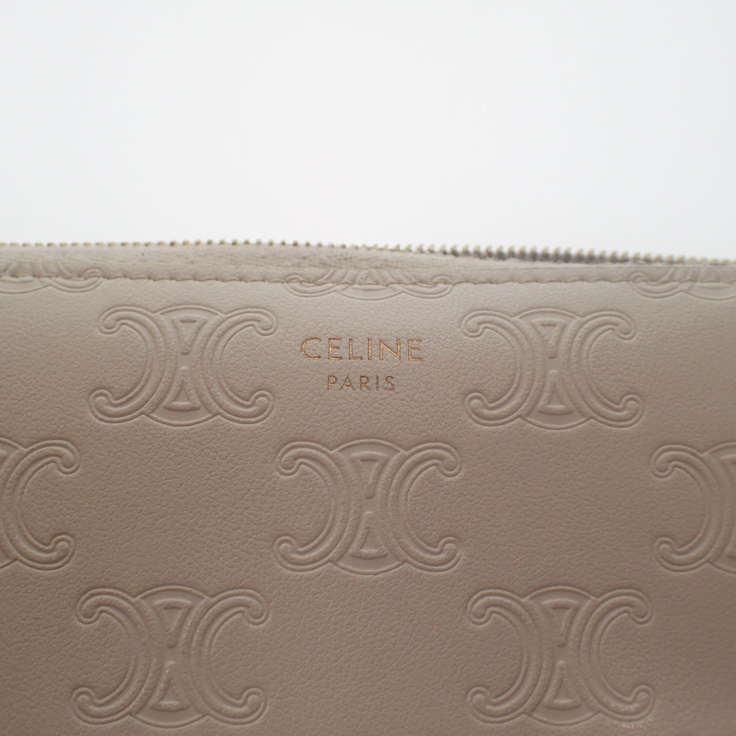 セリーヌ ラウンドジップ トリオンフ CELINE【AFI4】【中古】