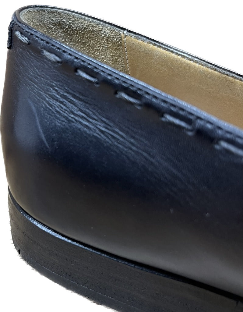 Good condition ◆ Berluti leather shoes loafers patina leather Olga period black 7 Berluti