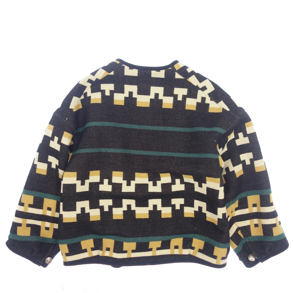 極美品◆ビズビム ジャケット ブランケット ライナー 23SS 0323105013003 レディース ブラック系 サイズ00 visvim wmv【AFA3】