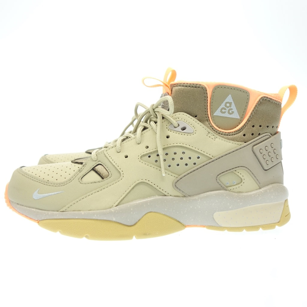 新品同様◆ナイキ ACG スニーカー エア モワブ ハイカット DM0840-200 メンズ 28cm ベージュ系 NIKE AIR MOWABB【AFD14】