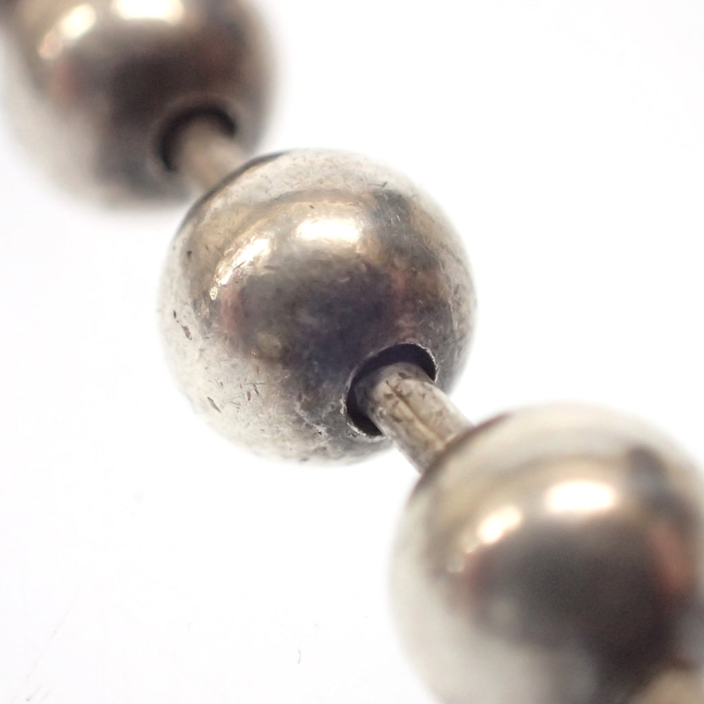 美品◆グッチ ブレスレット ボールチェーン SV925 シルバー GUCCI【AFI12】