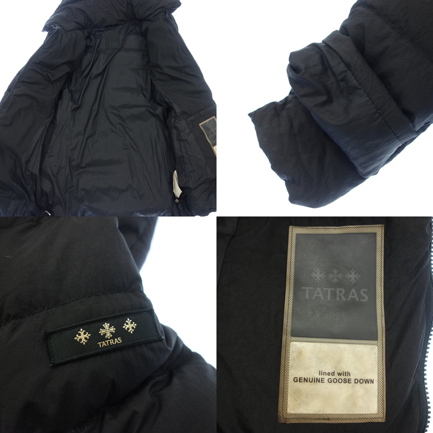 タトラス コート ポリテアマ LTA18A4496 レディース ブラック 01 TATRAS【AFA9】【中古】