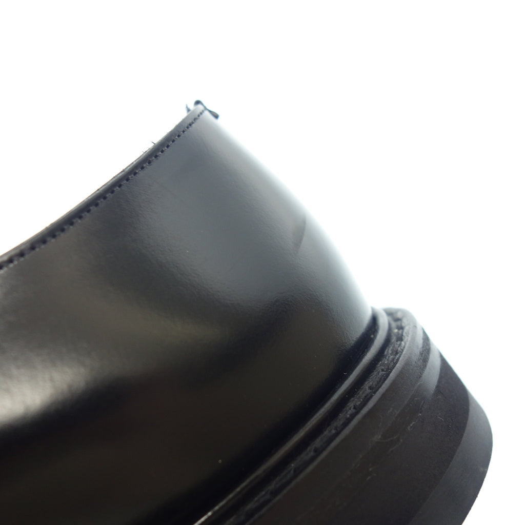 中古◆チャーチ ウッドブリッジ プレーントゥレザーシューズ ポリッシュドバインダー 五都市 ラスト81 メンズ 70F ブラック Church's WOODBRIDGE【LA】