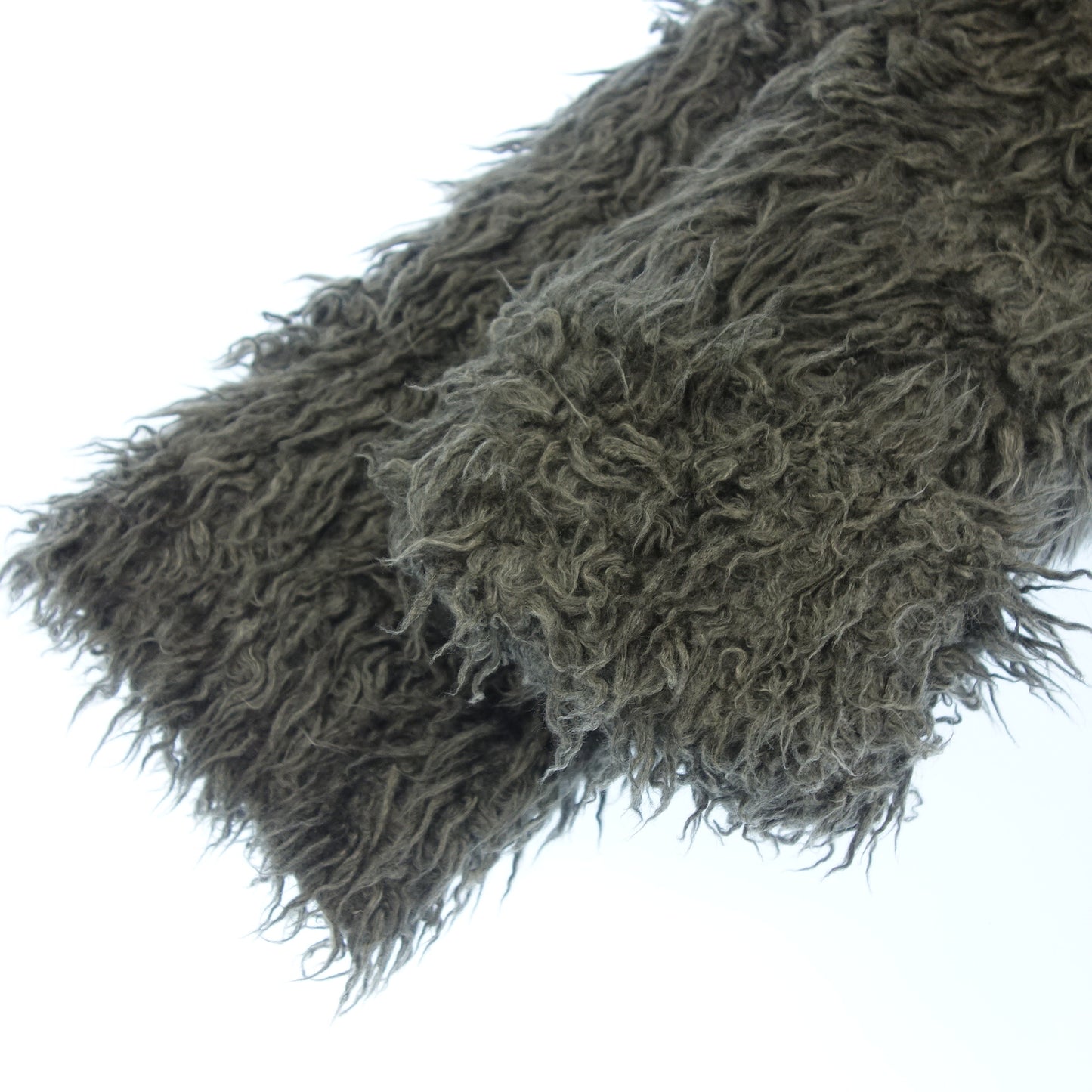 ヴェンヌ ファースリーブ 切り替え ショート ジャケット 20AW 121030902 メンズ F 茶系 BENNU【AFB31】【中古】