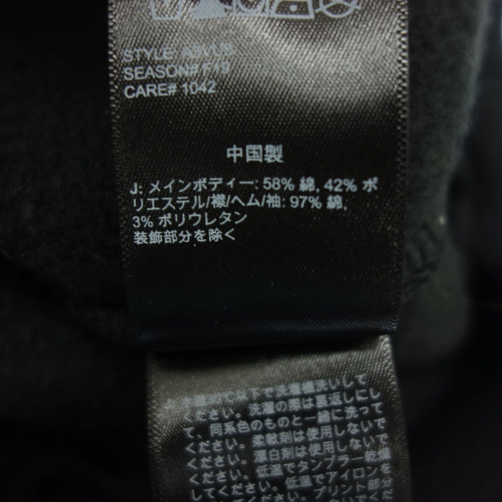 極美品◆ザ ノースフェイス ロゴプリント 裏起毛 スウェット NF0A3VUB 男女兼用 ブラック S/M THE NORTH FACE【AFB9】