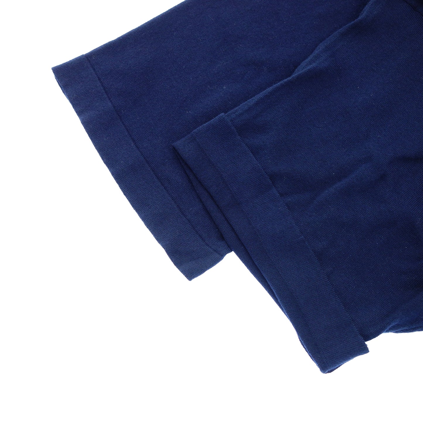 ジョンスメドレー Tシャツ シーアイランドコットン 30G クルーネック メンズ ネイビー M JOHN SMEDLEY【AFB33】【中古】