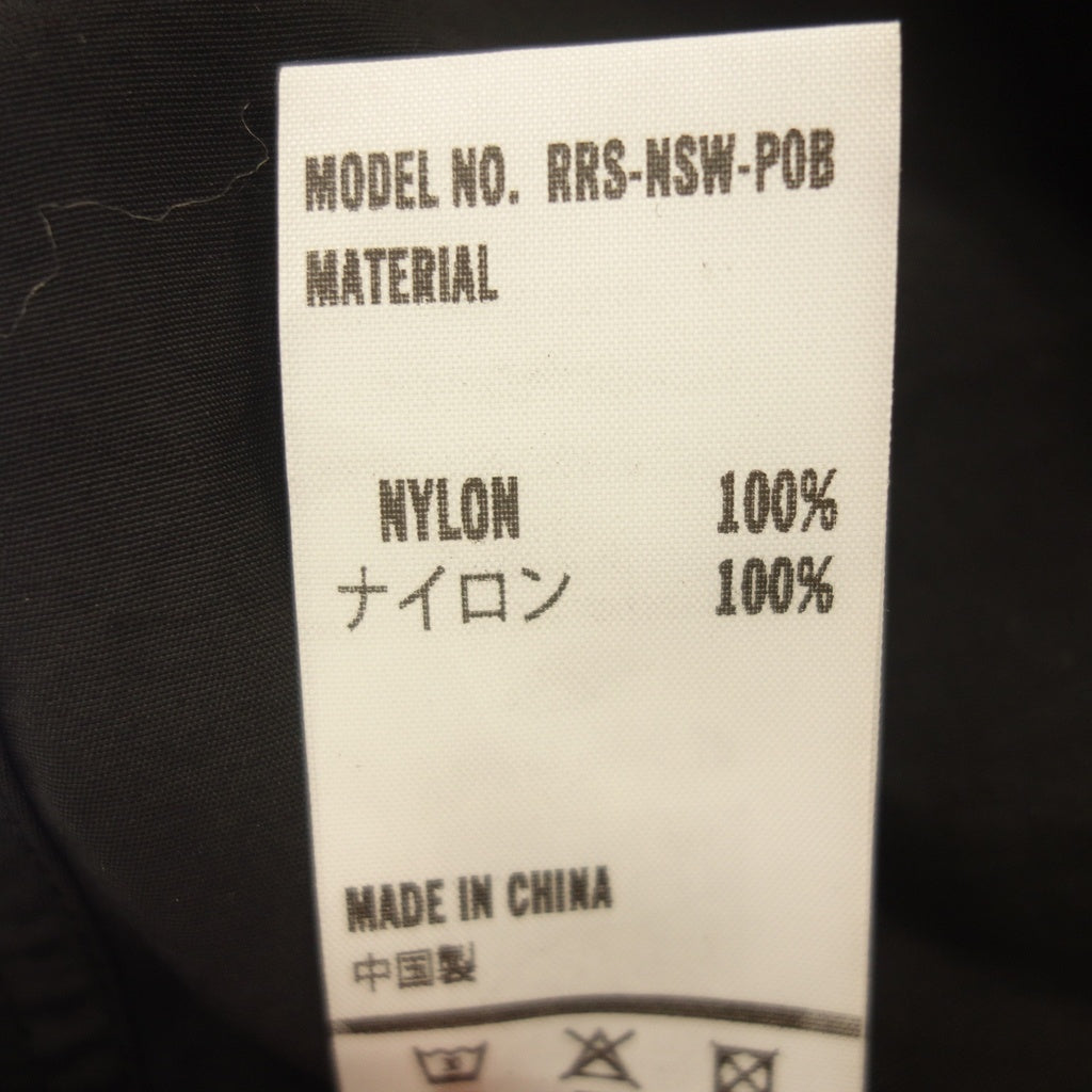 美品◆ネクサスセブン パンツ ナイロン ジップ加工 メンズ ブラック サイズ46 NEXUSVII【AFB1】