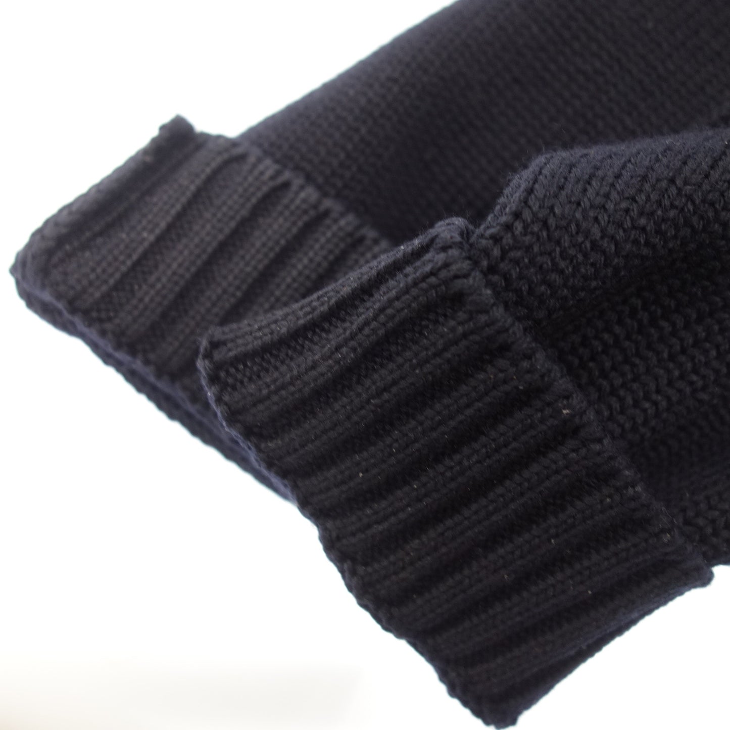 美品◆ザノーネ ウール ニット サイズ46 メンズ ブラック ZANONE【AFB11】