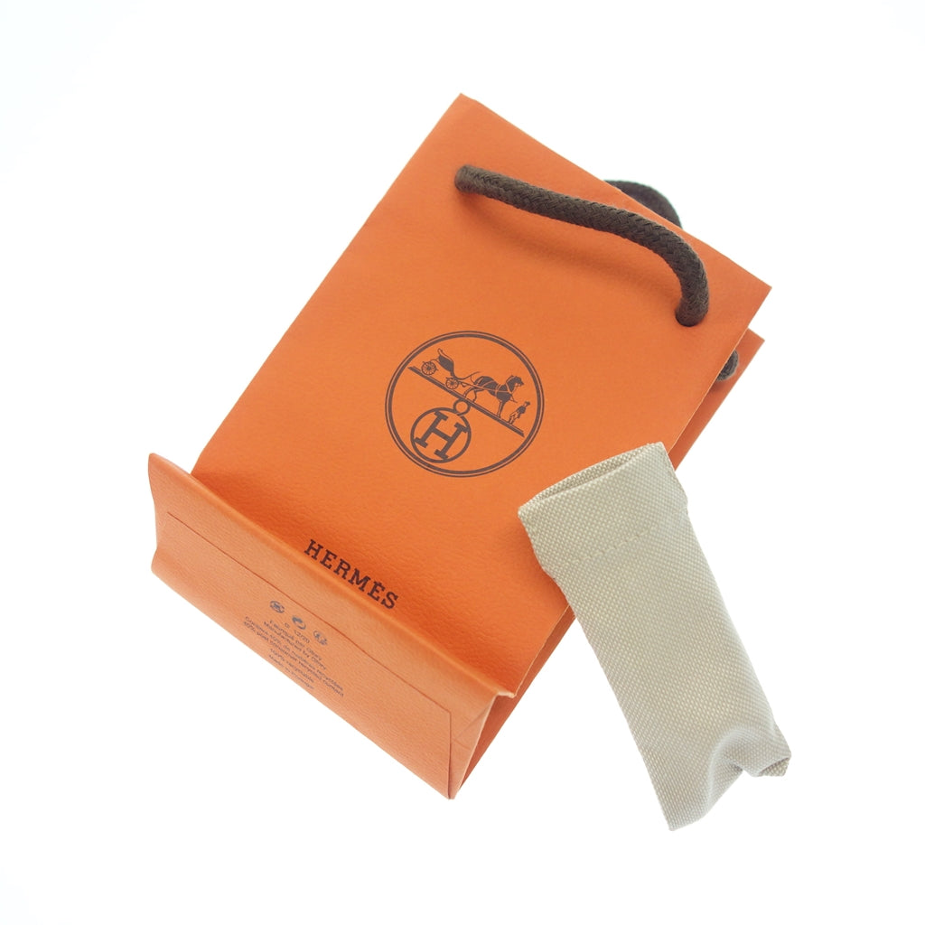 新品同様◆エルメス ルージュ 35 オランジュ カピュシーヌ レーヴル ブリヤン Hermès【AFI17】