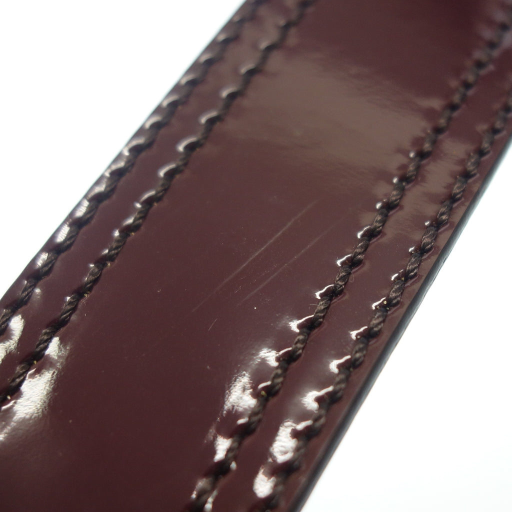 中古◆フェンディ ベルト パテントレザー パープル サイズ90/36 FENDI【AFI18】