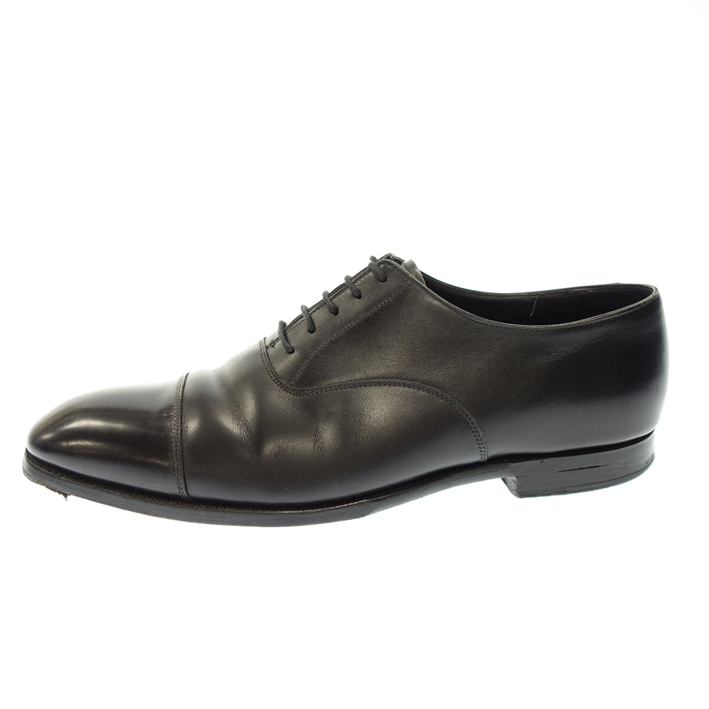 中古◆クロケット&ジョーンズ レザーシューズ ストレートチップ AUDLEY メンズ 9E ブラック系 CROCKETT&JONES【AFC15】
