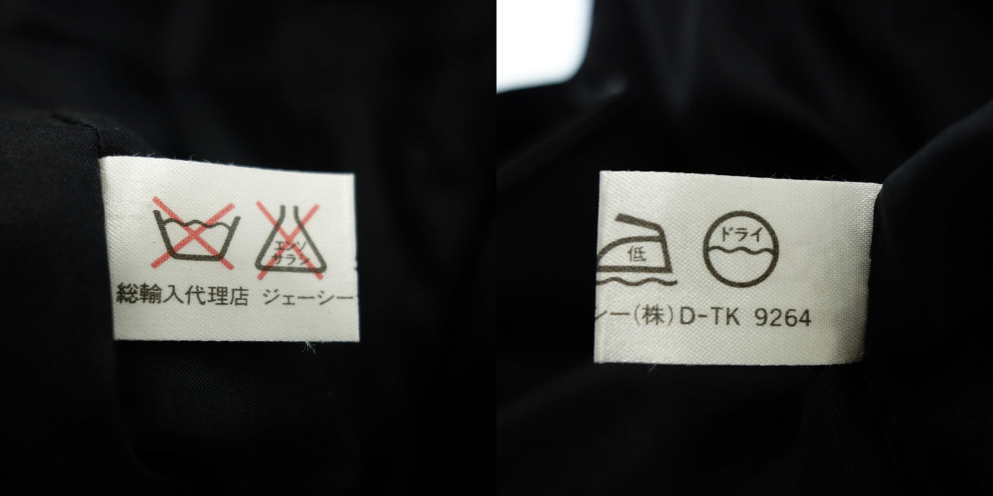 セリーヌ ワンピース ベロア レースアップ レディース ブラック 42 CELINE【AFB27】【中古】