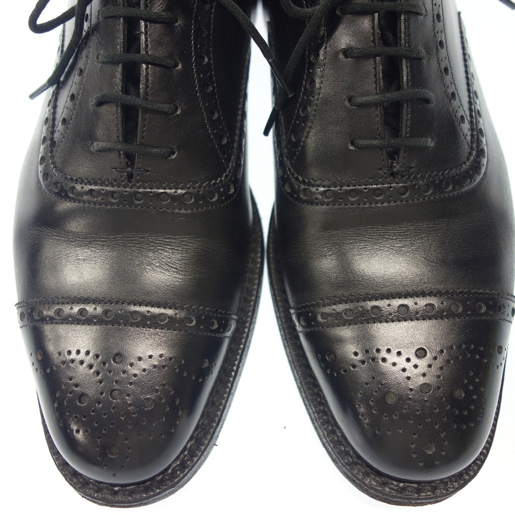 中古◆チャーチ レザーシューズ フルブローグ 173 メンズ ブラック系 サイズ55F Church's【AFD14】