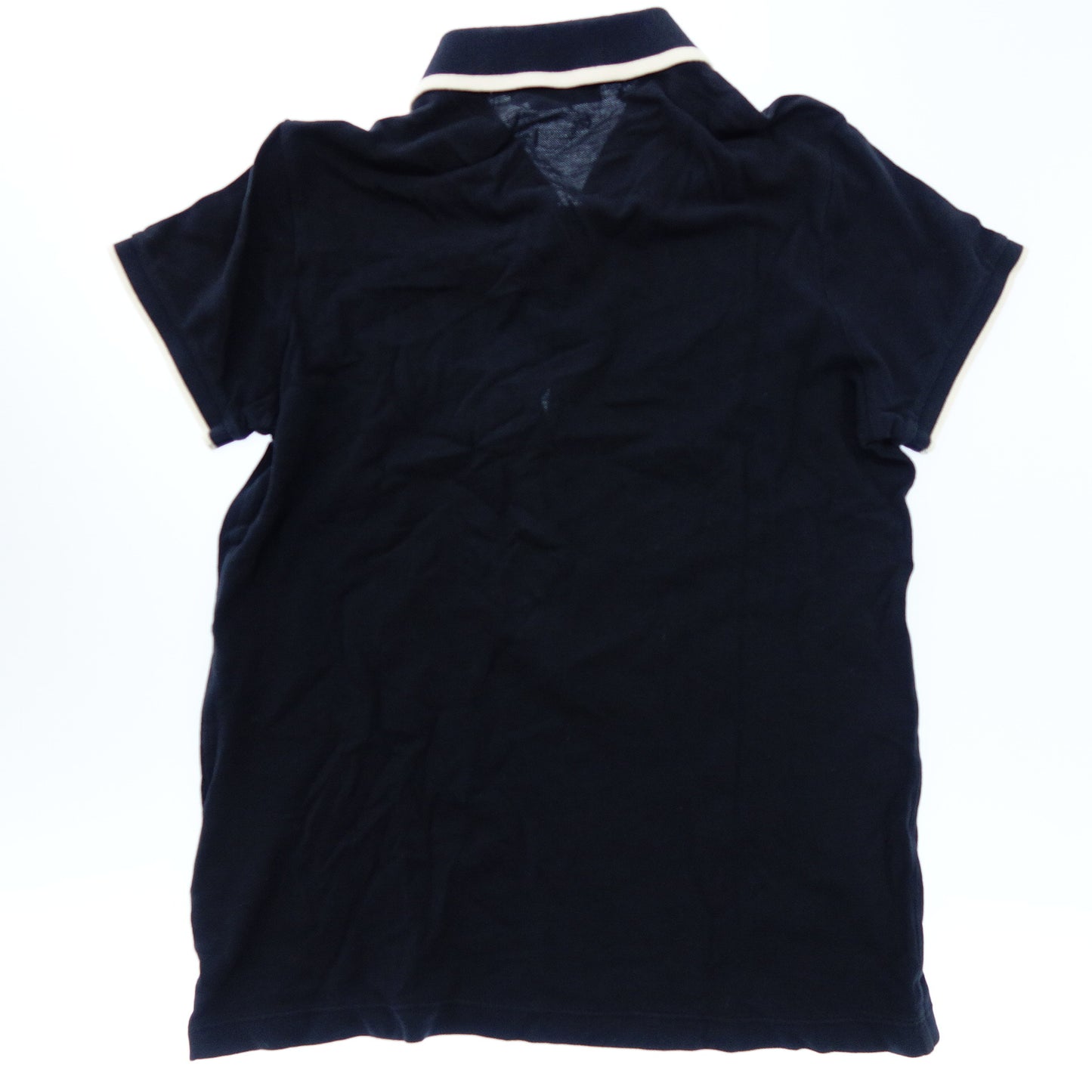 モンクレール ポロシャツ MAGLIA POLO MANICA CORTA メンズ ネイビー S MONCLER【AFB4】【中古】
