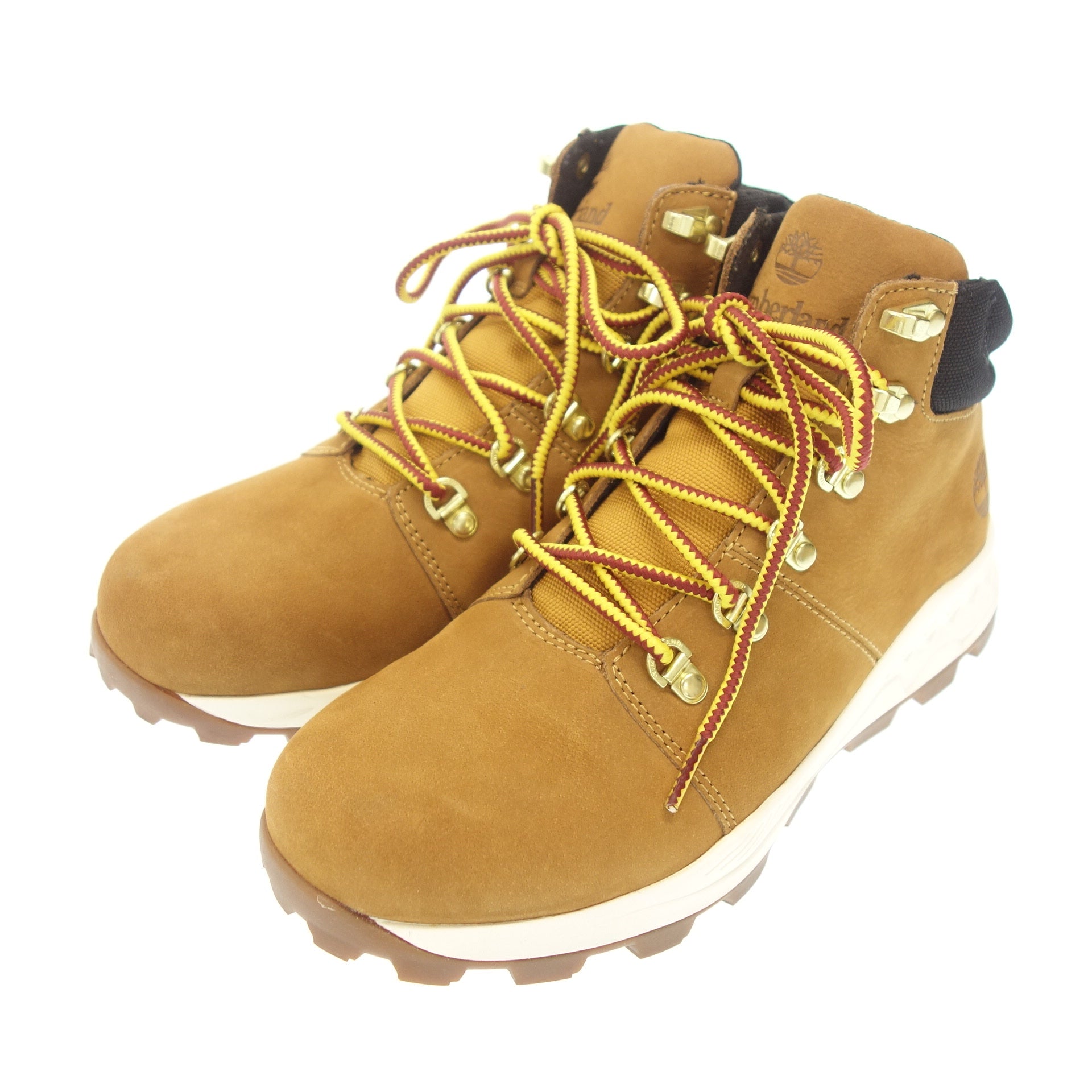 美品◇ティンバーランド ヌバックレザー メンズ 25.5cm 茶 Timberland