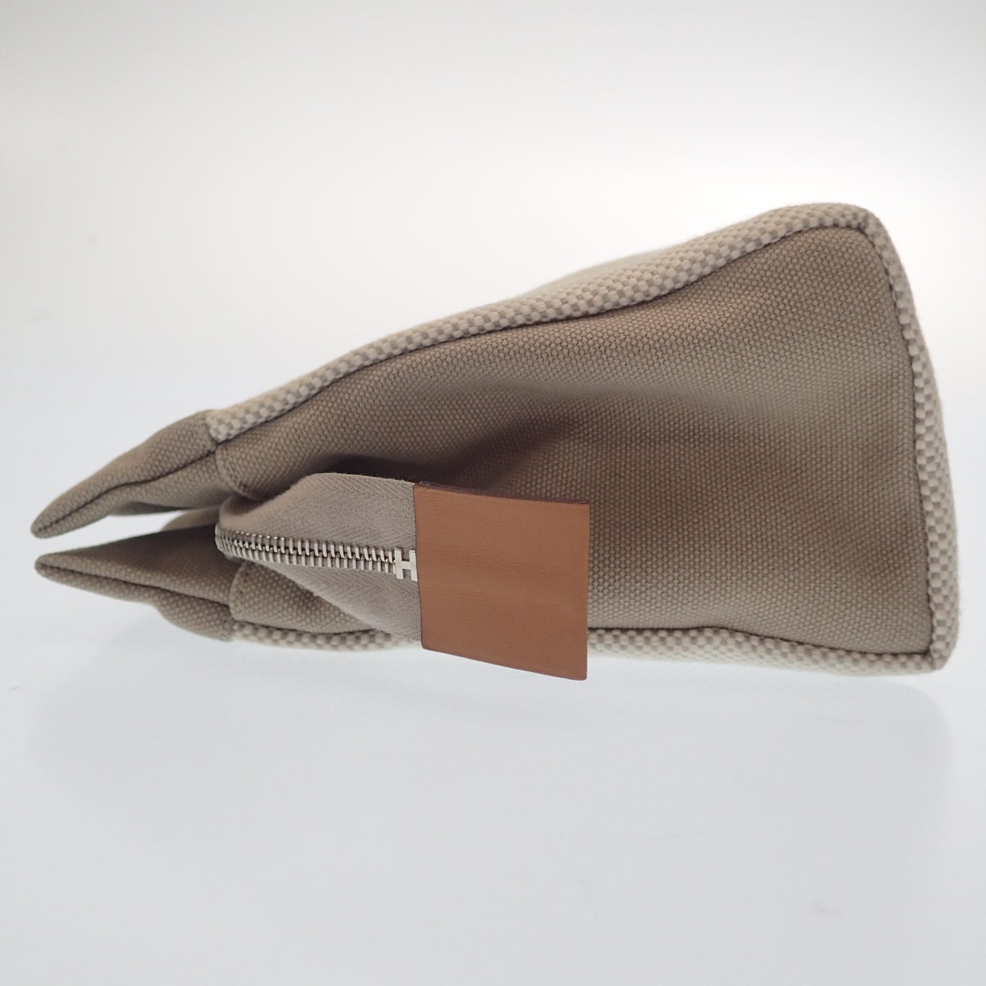 エルメス クラッチバッグ ジメトゥPM レザープル キャンバス HERMES【AFE6】【中古】