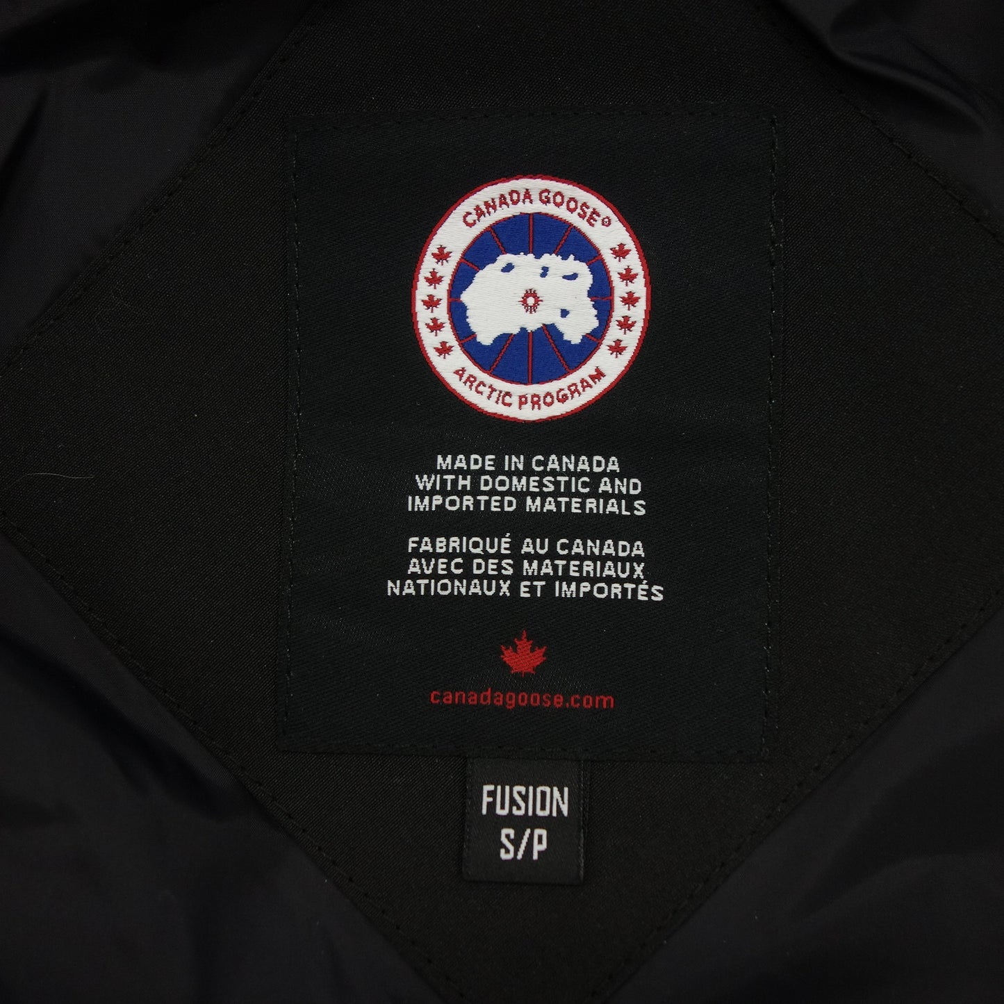 カナダグース ダウンジャケット ロレッタ 2090LA レディース S 黒 CANADAGOOSE【AFA1】【中古】