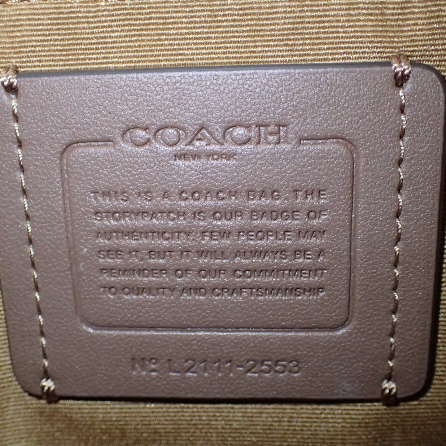 新品同様◆コーチ バッグ レザー 2Way KATY SATCHEL 2553 アイボリー COACH【AFE9】
