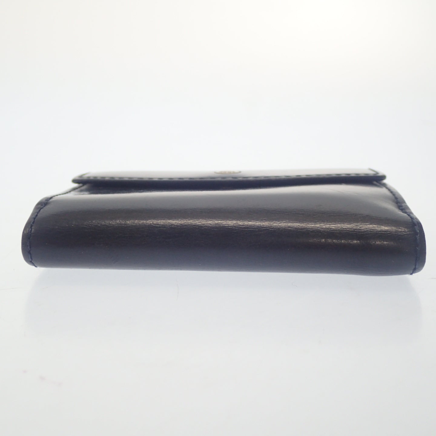 中古◆エルゴポック 二つ折り財布 ダークネイビー HERGOPOCH【AFI5】