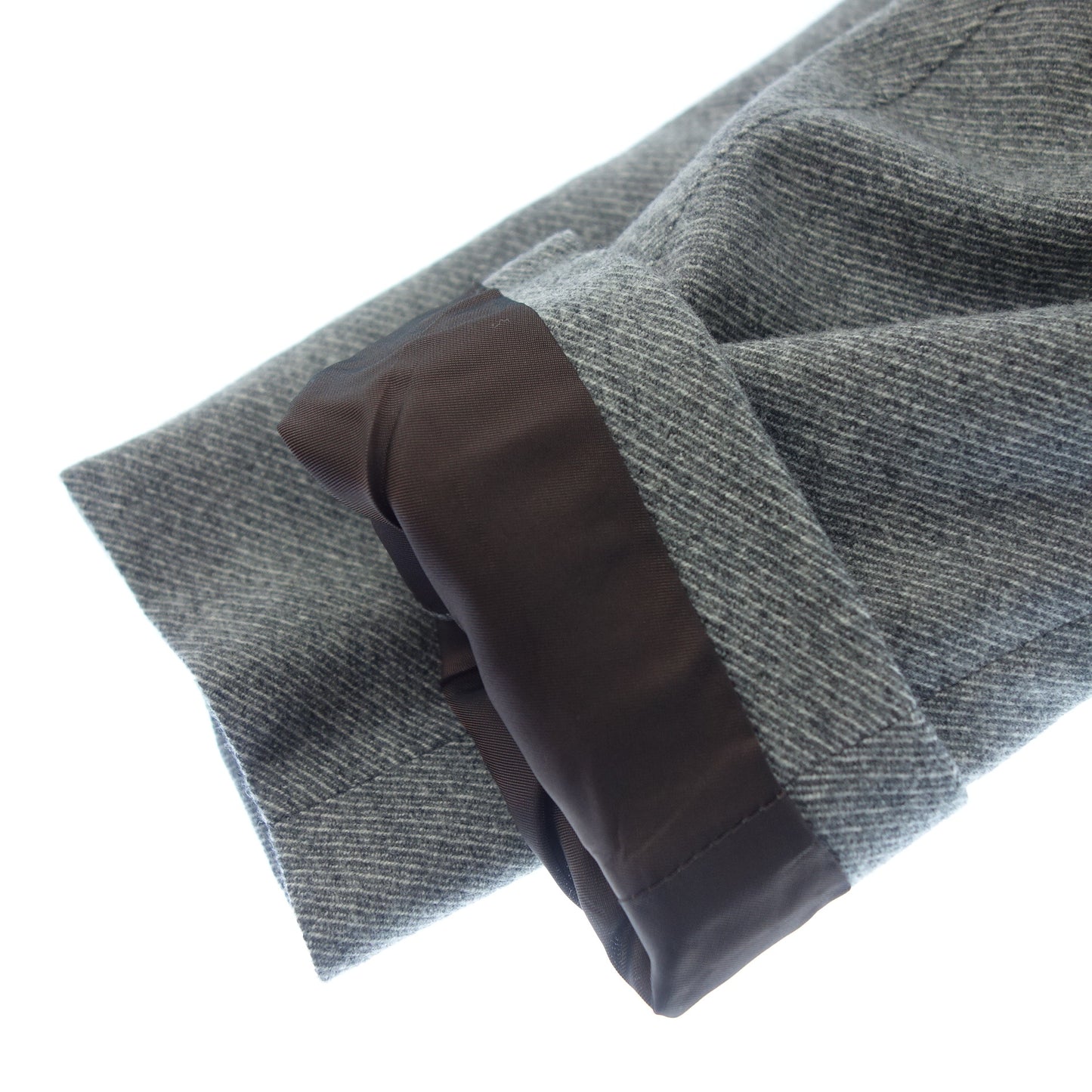 エルメネジルドゼニア テーラード ジャケット 2B ウール&カシミア メンズ グレー 7-46C Ermenegildo Zegna【AFA10】【中古】