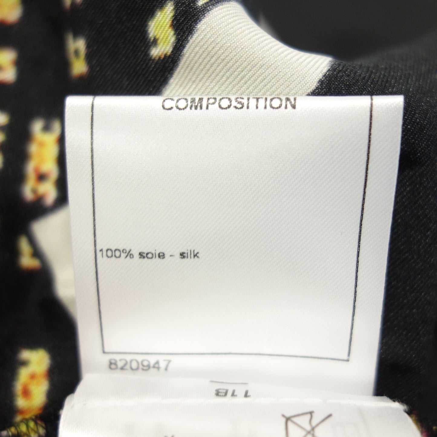 美品◆シャネル ドレスワンピース ココマーク Kaftan カフタン ロゴプリント P54 ランウェイ着用 レディース ブラック系 サイズTU CHANEL【AFB2】